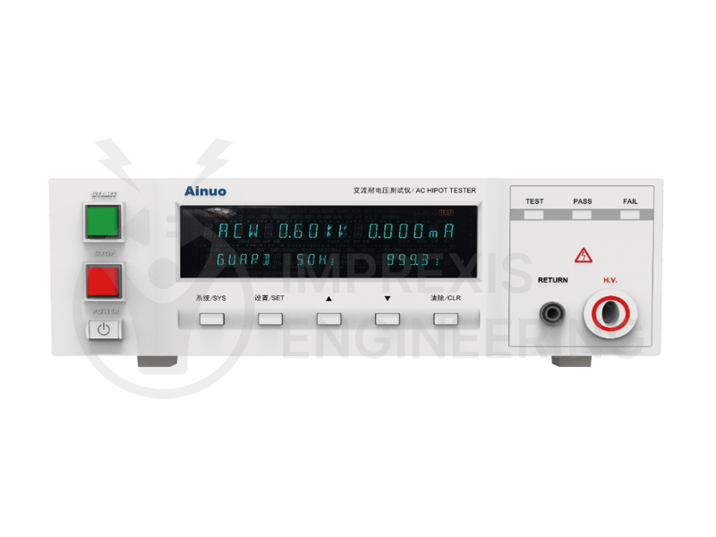 Máy kiểm tra điện trở cách điện Ainuo AN9632B(F) (5kV/20mA, 3KV/50G ohm)